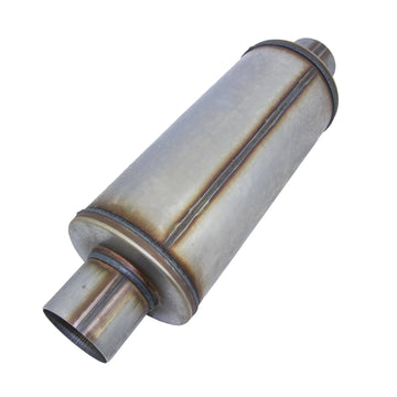 6" Round, 14" Long, 3", C/C, Mega Power, 409 Stainless - Brixton 4x4 - Buy Online Now!